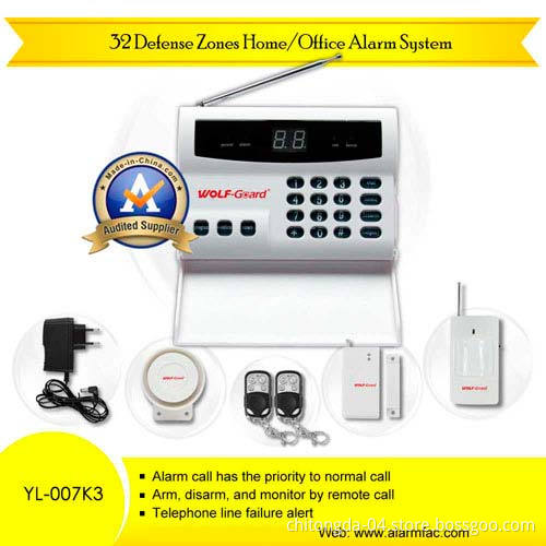 Wireless Telephone Line Intruder Security Alarm System (YL-007K3)
